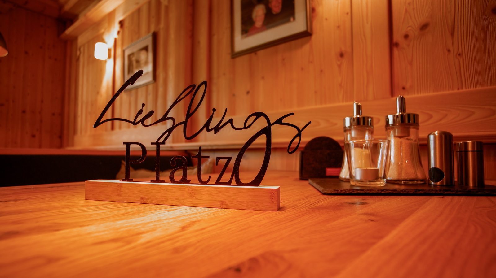 Lieblingsplatz – Dekoration in der Stube
